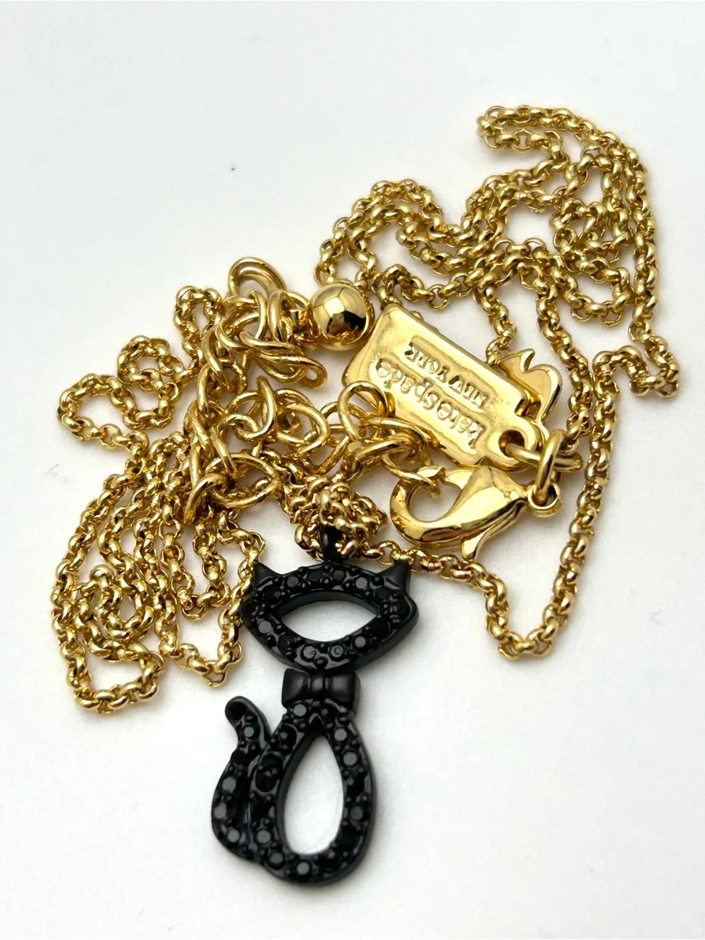 Kate Spade Black Cat Necklace
